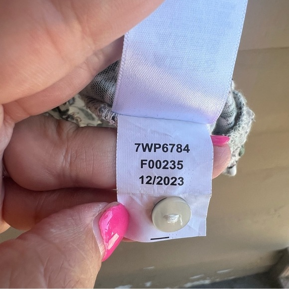 Lucky Brand Floral Boho Top - Size M - Peasant Hippie Casual - Picture 5 of 6